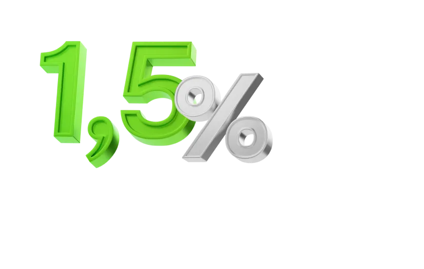 Баллов за покупки 
от 30 000 ₽ до 74 999 ₽